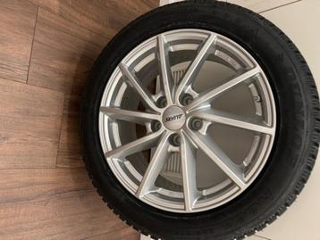 1x Alutec Singa 17 inch met nieuwe Dunlop winterband beschikbaar voor biedingen