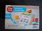 Playtive houten weegschaal met accessoires, Ophalen of Verzenden, Nieuw, Jongen of Meisje