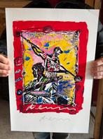 Hemingway - Peter Diem, Antiek en Kunst, Kunst | Litho's en Zeefdrukken, Ophalen of Verzenden