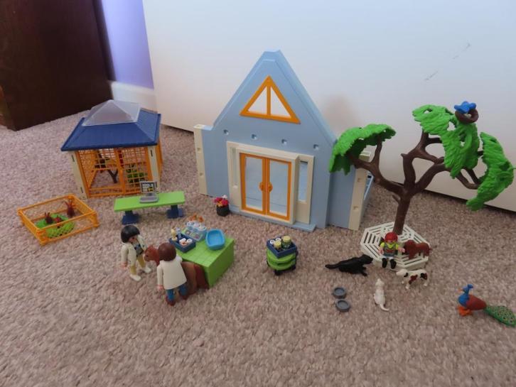 Playmobil dierenartspraktijk met veel dieren en accessoires, Kinderen en Baby's, Speelgoed | Playmobil, Gebruikt, Los playmobil