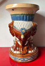 Vintage plantentafel keramiek olifant, Ophalen