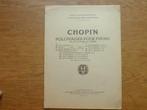 CHOPIN - POLONAISE 2 - PIANO, Muziek en Instrumenten, Bladmuziek, Gebruikt, Klassiek, Ophalen of Verzenden, Artiest of Componist
