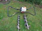 Stihl BT 360 grondboor grondboormachine met boren, Ophalen, Gebruikt, Grondboor