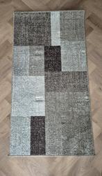 Vloerkleed Casa Blok - blauw - 80x150 cm, Huis en Inrichting, Stoffering | Tapijten en Kleden, Grijs, 100 tot 150 cm, Zo goed als nieuw