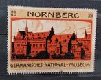 Duitsland Sluitzegel Nürnberg Germanisches National-Museum, Ophalen of Verzenden, Overige periodes, Postfris