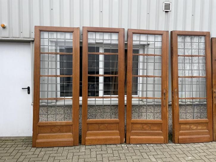 Unieke deuren Arts & Crafts met glas in lood, Doe-het-zelf en Verbouw, Deuren en Horren