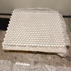 Grindplaten honingraat - 6,9m2 oprit/tuin, Doe-het-zelf en Verbouw, Tegels, Ophalen, Gebruikt, Overige typen, 5 tot 10 m²