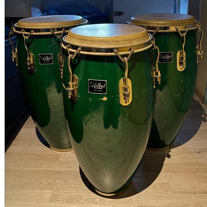 Conga set 3, Muziek en Instrumenten, Percussie, Gebruikt, Trommel, Ophalen of Verzenden