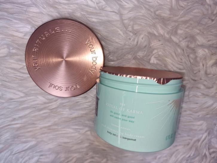 Rituals of Karma Body Crème Cream Lichaam Bergamot! Shimmer, Sieraden, Tassen en Uiterlijk, Uiterlijk | Lichaamsverzorging, Nieuw