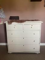 Commode vintage, oud, Ophalen, 100 tot 150 cm, 5 laden of meer, Zo goed als nieuw