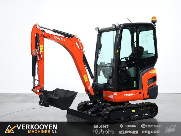 2025 Kubota KX019-4 Hi-Spec ADV1133, Zakelijke goederen, Machines en Bouw | Kranen en Graafmachines, Graafmachine