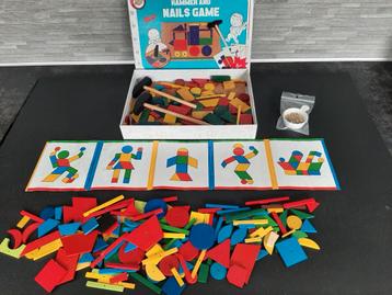 Hamertje Tik spel Spijkermozaïk met veel extra's voorbeelden beschikbaar voor biedingen