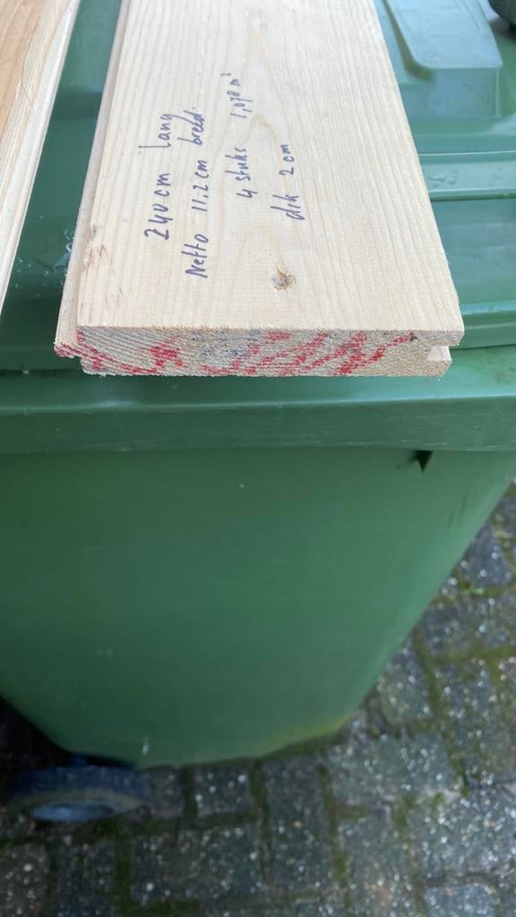 Grenen vloerdelen nieuw 6 m2, Ophalen, Nieuw