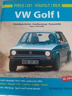 Dik gebonden boek Volkswagen Golf 1 óók Caddy 1 pick-ups, Ophalen of Verzenden, Zo goed als nieuw, Volkswagen
