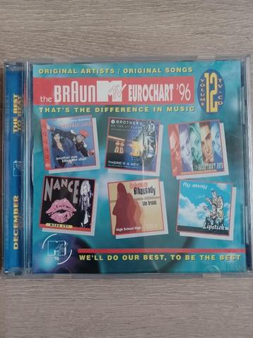 Braun MTV Eurochart '96 volume 12 - VerzamelCD
