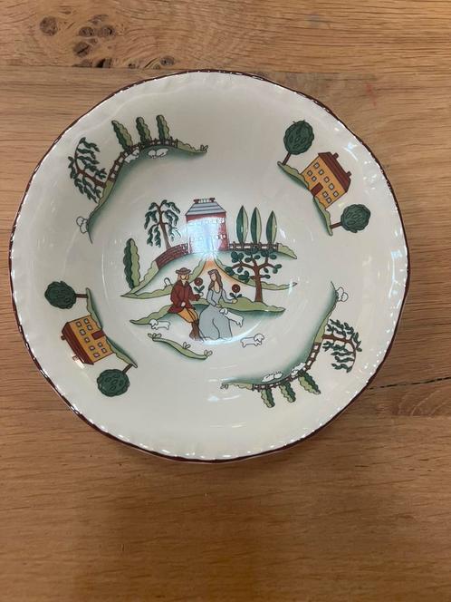 Mason’s Ironstone “Country Lane” – Engelse kom – vintage, Antiek en Kunst, Antiek | Servies los, Ophalen of Verzenden