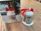 Porseleinen kerstklokje 1988 ‘Pusta’, Diversen, Kerst, Ophalen of Verzenden, Zo goed als nieuw