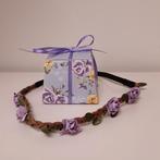 Nieuwe bloemetjes haarband met een cadeaudoosje, Ophalen of Verzenden, Nieuw
