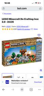 LEGO Minecraft De Crafting-box 2.0 - 21135, Ophalen of Verzenden, Gebruikt, Complete set, Lego