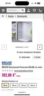 Nieuwe breuer douchewand 70 x 200, Huis en Inrichting, Badkamer | Complete badkamers, Ophalen, Nieuw