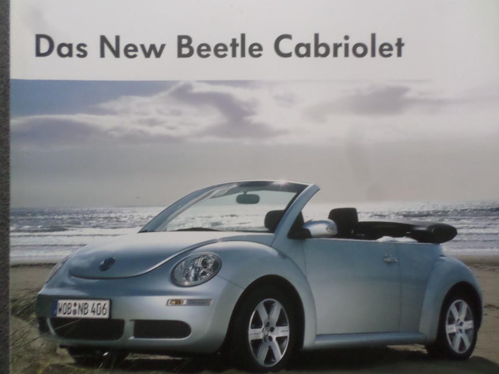 Volkswagen VW Beetle Cabrio 2009 Brochure, Boeken, Ophalen of Verzenden, Zo goed als nieuw, Volkswagen