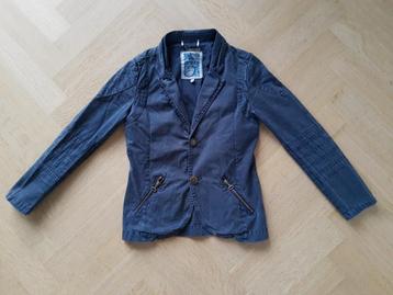 CRB colbert katoenen blazer donkerblauw jongen maat 134 beschikbaar voor biedingen