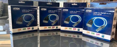 ATEN USB naar RS-232 adapter (35cm) usb naar serial nieuw, Computers en Software, Pc- en Netwerkkabels, Nieuw, Ophalen of Verzenden
