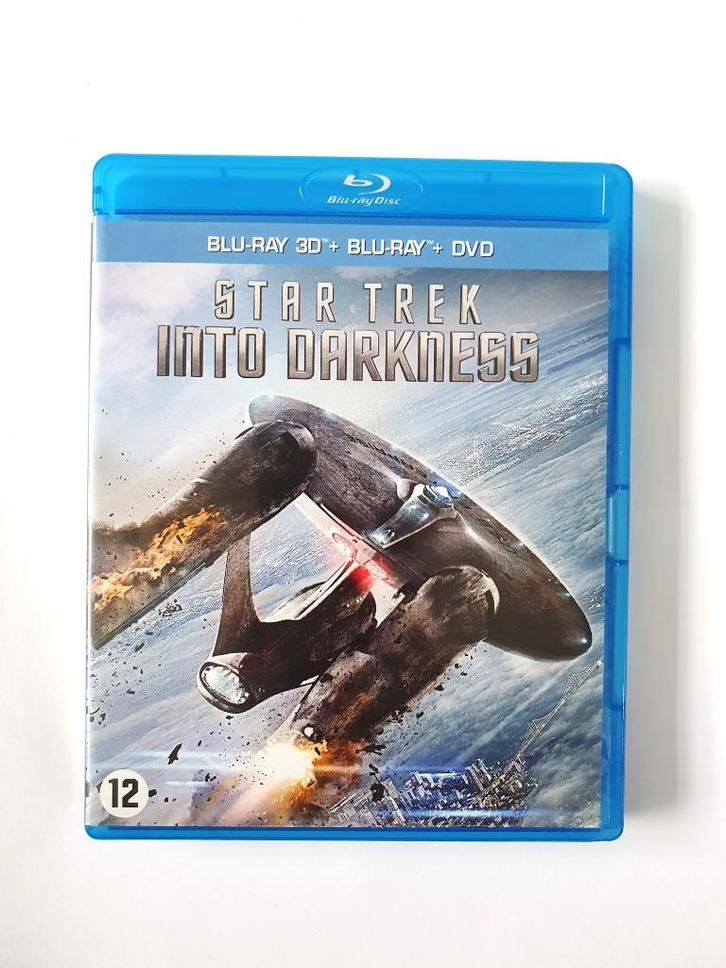 Star Trek Into Darkness 3D + 2D (3 disc), Cd's en Dvd's, Blu-ray, Zo goed als nieuw, Science Fiction en Fantasy, 3D, Ophalen of Verzenden