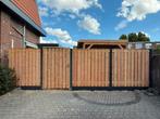 Hout-beton schutting vanaf €100 per meter inclusief montage!, Ophalen, Nieuw, Hout, 1 tot 2 meter