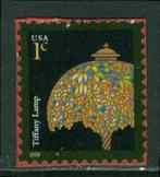 USA Verenigde Staten 3749 - Tiffany Lamp, Postzegels en Munten, Postzegels | Amerika, Ophalen of Verzenden, Noord-Amerika, Gestempeld