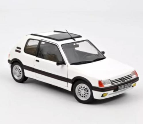 Peugeot 205 GTi 1.6 1988 Wit schaal 1:18 NOREV ref. 184849, Hobby en Vrije tijd, Modelauto's | 1:18, Nieuw, Auto, Norev, Verzenden