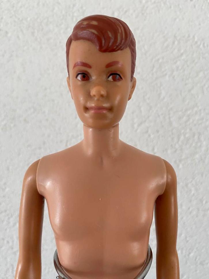 Vintage Mattel Allan Pop (Ken’s Buddy) – 1964 Origineel, Verzamelen, Poppen, Zo goed als nieuw, Pop, Ophalen of Verzenden