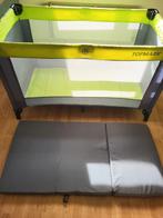 Campingbedje met extra dik matras, Ophalen, Gebruikt, Reisbedje