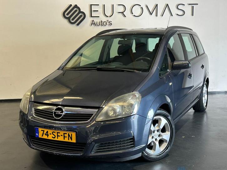 Opel Zafira 1.8 Enjoy Airco - 7pers. Nieuw Apk Goed rijdende, Auto's, Opel, Bedrijf, Te koop, Zafira, ABS, Airbags, Airconditioning