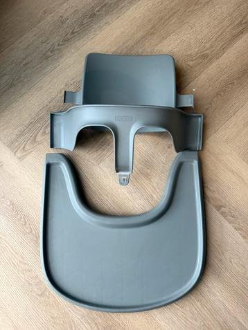 Stokke Babyset & tray dienblad grijs Storm Grey Tripp Trapp beschikbaar voor biedingen