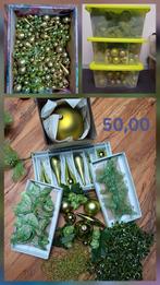 Veel lime groene kerstspullen, Ophalen, Zo goed als nieuw