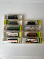 9 minitrix wagons, Hobby en Vrije tijd, Modeltreinen | N-Spoor, Gelijkstroom, Trix, Wagon, Ophalen of Verzenden