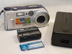 Sony Cyber-Shot DSC-P1, S-accu + oplader, 256mb Memory Stick, Ophalen of Verzenden, 1980 tot heden, Fototoestel