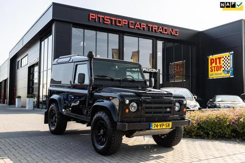 Land Rover Defender 2.5 Td5 90" Marge, Grijs kenteken, Topst, Auto's, Bestelauto's, Particulier, Te koop, 4x4, ABS, Startonderbreker