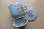 Tea for one mok met zeef en deksel, Keramiek, Overige typen, Nieuw, Ophalen of Verzenden