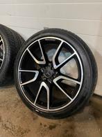 Set 21” lichtmetalen velgen Mercedes ML/GLE/GL + zomerbanden, Auto-onderdelen, Banden en Velgen, 21 inch, Velg(en), Gebruikt, Personenwagen