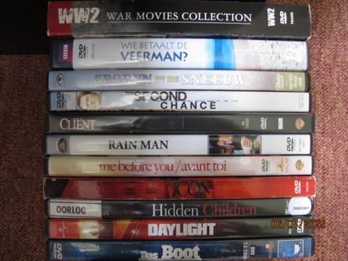 dvd (2,0) action - drama - oorlog - klassieker - 4+1 gratis, Cd's en Dvd's, Dvd's | Klassiekers, Zo goed als nieuw, Drama, 1980 tot heden