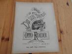 Der liebe traumland - otto roeder, Gebruikt, Ophalen of Verzenden, Artiest of Componist, Piano