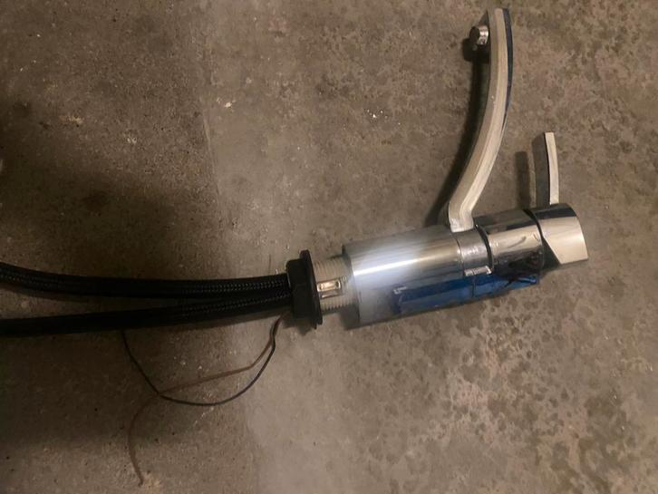 Mengkraan Wastafel Camper/Caravan - Draaibare Uitloop, Doe-het-zelf en Verbouw, Sanitair, Gebruikt, Wastafel, Chroom, Ophalen of Verzenden