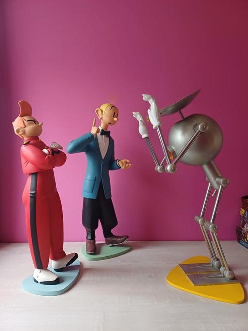 Groot ! St Emett Robbedoes, Kwabbernoot en Robot, Verzamelen, Stripfiguren, Zo goed als nieuw, Beeldje of Figuurtje, Guust of Robbedoes