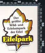 Sticker: Eifelpark - Gondorf Bitburg (4), Ophalen of Verzenden, Zo goed als nieuw, Bedrijf of Vereniging