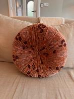 Rond sierkussen Sissy Boy - Ø 50 cm, Huis en Inrichting, Ophalen of Verzenden, Zo goed als nieuw, Bruin, Rond
