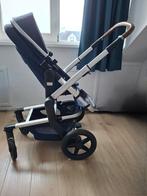JOOLZ DAY+ donkerblauwe kinderwagen 170 euro, Verstelbare duwstang, Zo goed als nieuw, Combiwagen, Ophalen