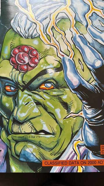 Tharg the Mighty's database, complete set plus folie beschikbaar voor biedingen