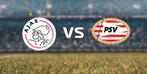 AJAX - PSV 1 kaart vak 123 rij 2, Losse kaart, Eén persoon, Februari